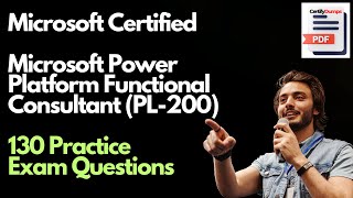 PL200 Microsoft Power Platform Functional Consultant Practice Exam Questions  PL200 Exam [upl. by Ivz]