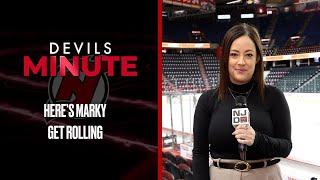 Markstrom Returns to Calgary  DEVILS MINUTE [upl. by Paulson319]