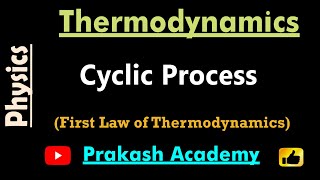 What is cyclic process Work done first law [upl. by Jallier796]