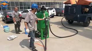 How to use Dustless blasting machine [upl. by Bobby156]