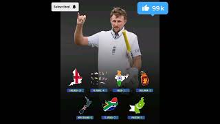 Joe Root Test Centuries by countries💯😲 [upl. by Anawed]