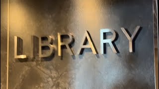 Holland America Line Nieuw Amsterdam Library cruise cruiseship hollandamericaline travelvlog [upl. by Verbenia]