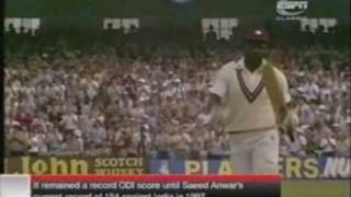 Greatest ODI Innings Ever By Viv Richards189 Part 1 [upl. by Cirone]