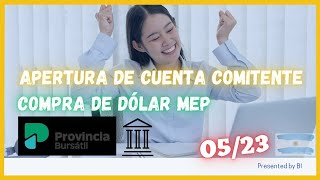 🚨 Apertura Cuenta Comitente en el Banco Provincia📈😎 [upl. by Adnalohs18]