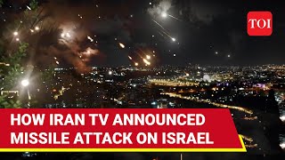 In The Name Of Allah Moment Iran Announced Attack On Israel  Watch Dramatic Announcement [upl. by Etnomaj818]