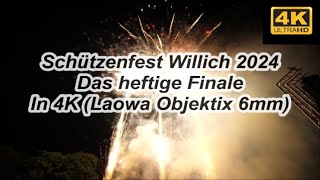 Das heftige Finale😍🎆  Willich Schützenfest 2024 4K [upl. by Wilser]