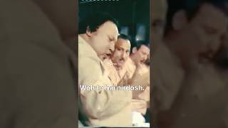 Sanson ki Mala Pe  Ustad Nusrat Fateh Ali khan  qawwali shorts [upl. by Elledoj]