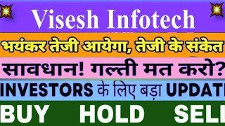 visesh infotech latest news visesh infotech share news [upl. by Renckens]