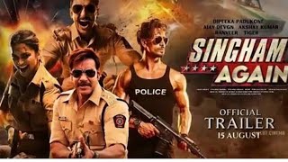 Singham again New movie trailer Ajay Devgan 2024 [upl. by Tabina179]