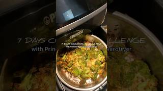 DAY 6 BROCCOLI BITES airfryer airfryerrecipes steamairfryer princesshome [upl. by Kilmarx]