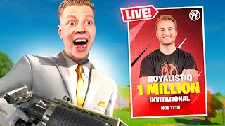 🔴OEFENEN VOOR HET ROYALISTIQ TOERNOOI  Fortnite Battle Royale Nederlands [upl. by Atnad319]