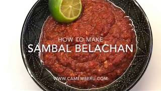 Sambal Belacan Easy Recipe [upl. by Falk]