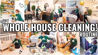 WHOLE HOUSE CLEAN WITH ME🏠 WEEKLY CLEANING ROUTINE  2023 CLEANING MOTIVATION [upl. by Ahseer]