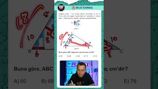 BİLGİ SARMAL  Ağırlık Merkezi Sorusu🔥🔥 geometri tyt ayt [upl. by Ainadi]