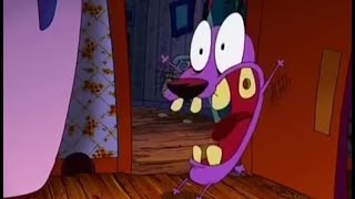 Courage The Cowardly Dog Courage Screaming Moments Season 1 [upl. by Ijok]