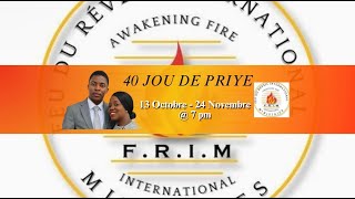 240 Jou d Priye Feu Du Réveil International Ministries  101424 [upl. by Einra40]