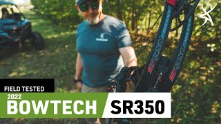 BOWTECH SR350  Compound Bow Test amp Review 2022 [upl. by Ennovihc]