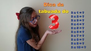 Dica da tabuada do 3 [upl. by Assela695]