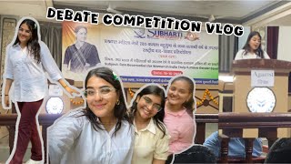 Debate competition vlog  Dental Student dayinmylife [upl. by Gebelein]