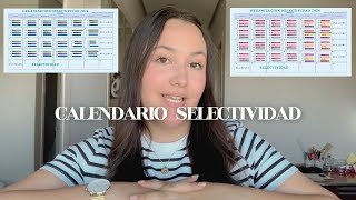 ¿CÓMO ORGANIZAR SELECTIVIDAD CALENDARIO DE ESTUDIO GRATIS para todas las comunidades [upl. by Krishna]