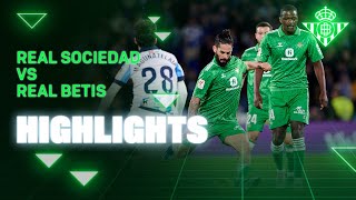 Resumen del partido Real Sociedad  Real Betis  HIGHLIGHTS  Real BETIS Balompié [upl. by Marte827]