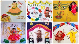 Navratri baby photoshoot at home Navratri theme baby photoshoot baby photoshoot ideas [upl. by Schechter]