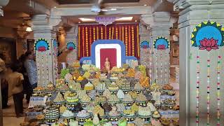 BAPS Swaminarayan Mandir ankut Utsav Jamnagar 202425 [upl. by Yelyac909]