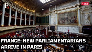 France Elections 2024 LIVE Newlyelected Lawmakers Arrive at the National Assembly in Paris [upl. by Nylrehs]