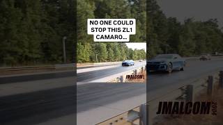 No one could stop this 1000 hp ZL1 Camaro [upl. by Nosimaj]