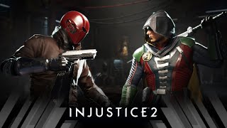 Injustice 2  Red Hood Vs Robin Very Hard [upl. by Eggleston574]