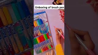 UNBOXING BRUSH PEN  26 SHADES DOMSviralsong [upl. by Hwang]