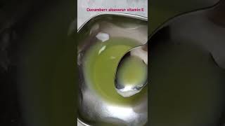 DIY Home made cream cucumber cream  dark skin  wrinkles and fine line removal cream at home 🥰🥰 [upl. by Towers]