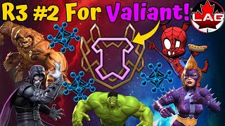 BECOMING VALIANT Taking Up 7Star Rank 3 2 Plus x2 New Rank 2 7s Big Deck Upgrades  MCOC [upl. by Enrev]