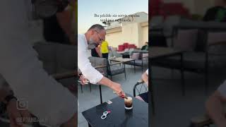 Çok profesyonel ve rahat 🥴😅 garson barchefs cocktail drink bartender barmen restaurant [upl. by Elyagiba]