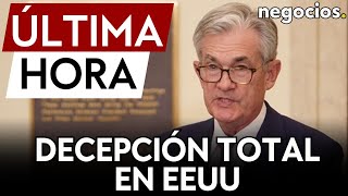 Decepción total en EEUU La inflación sube al 32 y retrasa la expectativa de bajadas de tipos [upl. by Annasor672]