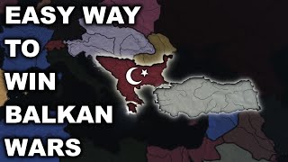 EASY WAY TO WIN BALKAN WARS  HOI4 Turkey Guide [upl. by Anod]