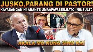 KAKAPASOK LANGAbante Naghasik Ng KahmbuganSenBato Ininsulto Planong HearingPinagtawananGulo To [upl. by Nelram]