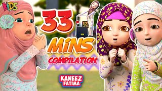 Raiqa Aur Areeba Compilation  Kaneez Fatima Cartoon  Urdu Islamic Cartoon Series  3D Animation [upl. by Notniw]