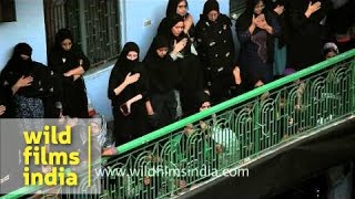 Women mourning at Muharram [upl. by Aicatsal241]