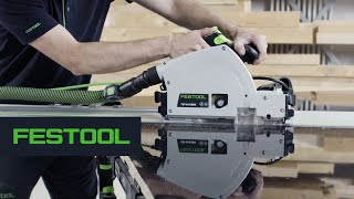 Festool TSV 60 K plungecut saw with scoring function [upl. by Reywas]