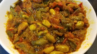 Chikkudukaya Tomato  beans Tomato curry simple veg curry [upl. by Salas]