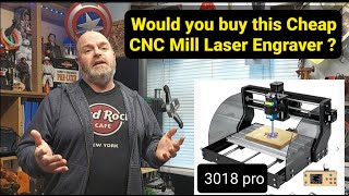 Budget Laser Engraver 3018 Pro CNC  What to Expect [upl. by Nnaaihtnyc]