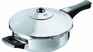 kuhn rikon duromatic energy efficient pressure cooker frying pan [upl. by Aiuhsoj]