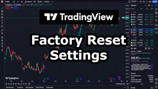 How To Fully Reset TradingView Desktop App [upl. by Athallia]