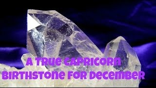 A True Capricorn Birthstone for December The Metaphysical Meaning of Quartz Crystal [upl. by Racklin]