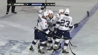 Brampton Beast vs Worcester Railers  111417 [upl. by Sky338]