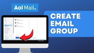 Create Email Group How to Create an Email Group on AOL Mail 2024 [upl. by Viv]