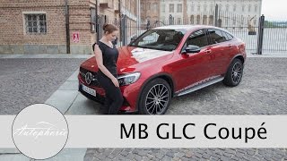 MercedesBenz GLC Coupé C253 im Test  Fahrbericht GLC 350d Coupé ENGLISH Subs  Autophorie [upl. by Joane]