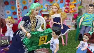 Barbie Doll All Day Routine In Indian Village Barbie Cartoon  Barbie Doll Badtime Story [upl. by Deedee]