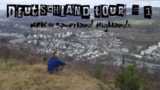 Deutschland Tour  1 NRW  Sauerland Highlands Teil 1 [upl. by Naig]